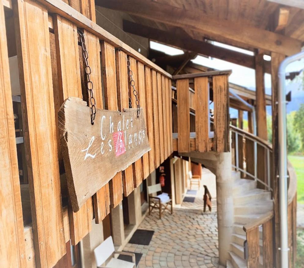 Chalet Hôtel Les Blancs Pra Loup Exterior foto