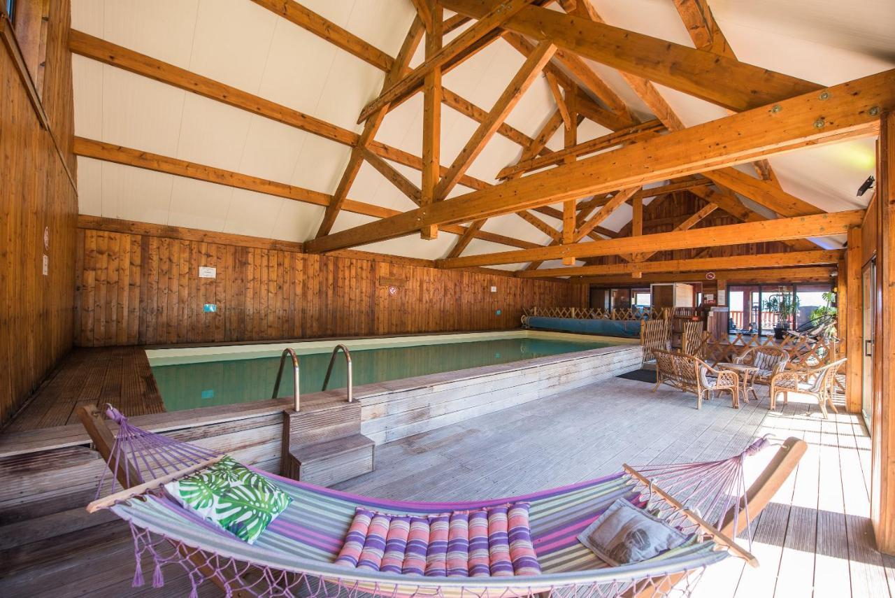 Chalet Hôtel Les Blancs Pra Loup Exterior foto