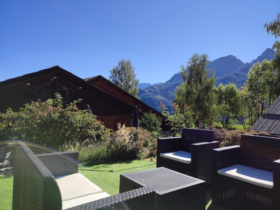 Chalet Hôtel Les Blancs Pra Loup Exterior foto